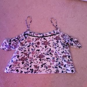 Floral crop top